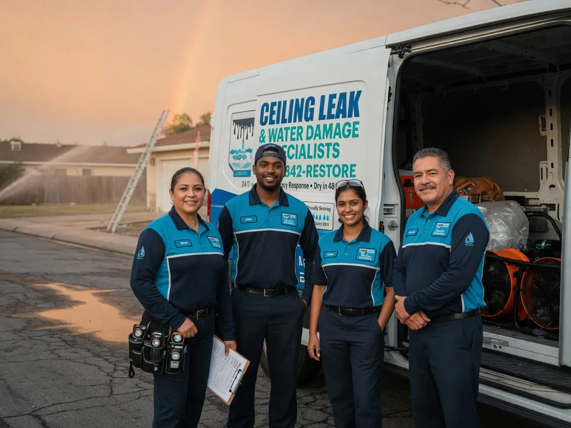 Ceiling Leak Cleanup company in Guildhall, VT